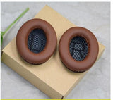 2X Ersatz OHRPOLSTER für Bose QuietComfort QC15 QC25 QC35 QC45 Kunstleder coffee