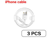 3X iPhone Ladekabel Datenkabel für Apple iphone 6 7 8 X XS XR 11 12 13 14 Pro iPad