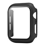 Hülle+Glas Schutzhülle kompatibel mit Apple iWatch Series 1 2 3 4 5 6 SE 7 case