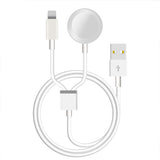 2 In 1 Ladekabel für iWatch  6 5 4 3 2 1 SE+ iPhone 13 12 11 X Schnellladen