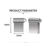 Super Mini USB 2.0 Flash Drive 16GB 32GB 64GB 128GB USB Stick Pendrive Silber