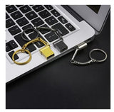 Super Mini USB 2.0 Flash Drive 16GB 32GB 64GB 128GB USB Stick Pendrive Silber