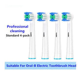 12pcs Ersatzbürstenköpf Aufsteckbürsten Aufsätze kompatibel für Oral B Zahnbürst