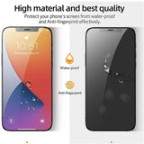 2 Pcs Blickschutz Privacy Glas iPhone 11 Pro Sichtschutz Schutz Glas Anti Spy 9H