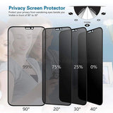 Blickschutz Privacy Glas iPhone 13 Pro Sichtschutz Schutz Glas Anti Spy 9H