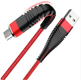 USB C Ladekabel für Samsung Huawei Xiaomi LG Nokia schnellladen +  LED Netzteil