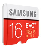 SAMSUNG EVO Plus Micro SD Karte 16GB Class10 SDXC Speicherkarte Memory card