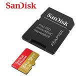 Sandisk Extreme Micro SD Karte 32GB 64GB 128GB Speicherkarte memory Card+Adapter
