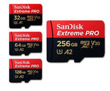 Sandisk Extreme Pro Micro SD Karte 32GB 64GB 128GB Speicherkarte +Adapter
