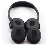2X Ersatz OHRPOLSTER für Bose On-Ear Headset OE OE2 OE2i SoundTrue Leder Schwarz