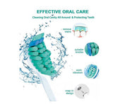4 Stück Ersatzbürstenköpfe Zahnbürste für Philips Sonicare Electric tooth Brush