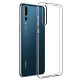 Ultradünne transparente Silikonhülle für Huawei P40 P30 P20 P10 Lite Mate 30 10