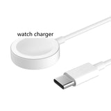 USB C Ladekabel für Apple Watch iWatch 1/2/3/4/5/6/7/8 Magnetisch Ladegerät Typ C