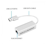USB zu RJ45 10/100 Mbps Ethernet Externe LAN Adapter Karte Netzwerk LAN Adapter