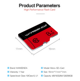 WANSENDA Speicherkarte High Speed 128 64 32 16 8 4GB Micro SD Karte/card Class10